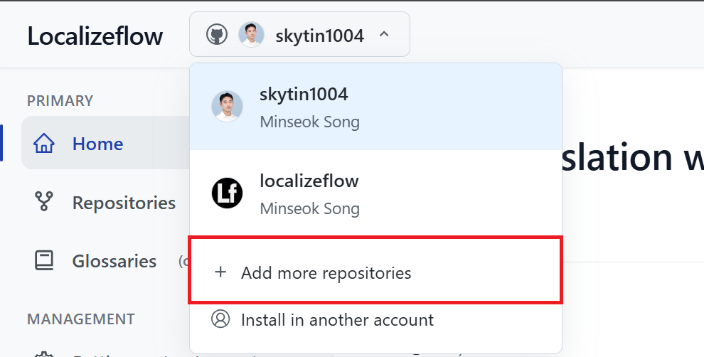 Add more repositories