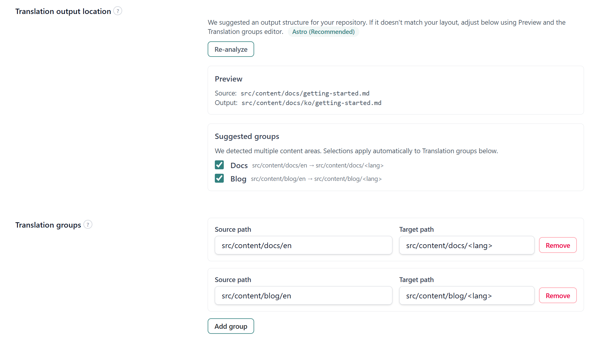 Step 2 β Analyze repository paths